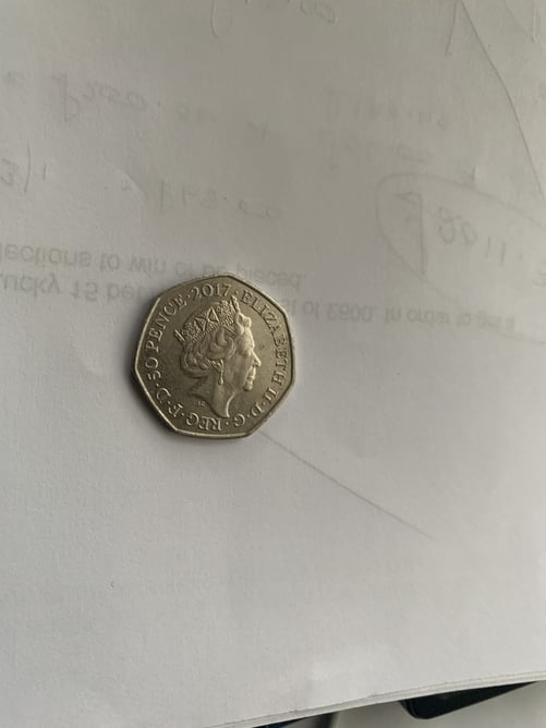 Reigate 50p Coin - Tale of Peter Rabbit