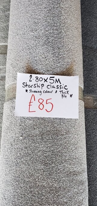 Carpet remnants stock