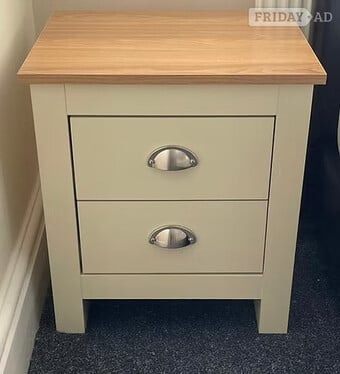LANCASTER BEDSIDE - CREAM