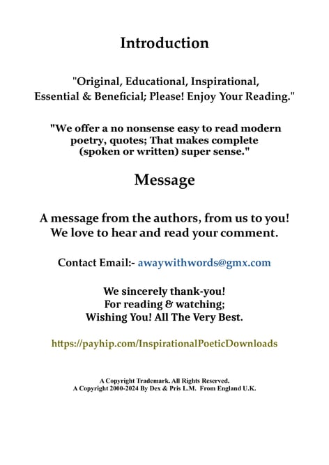 Buckingham  Download 'Fantastic Classic Poetry' Digital Book!! For Only £ 4