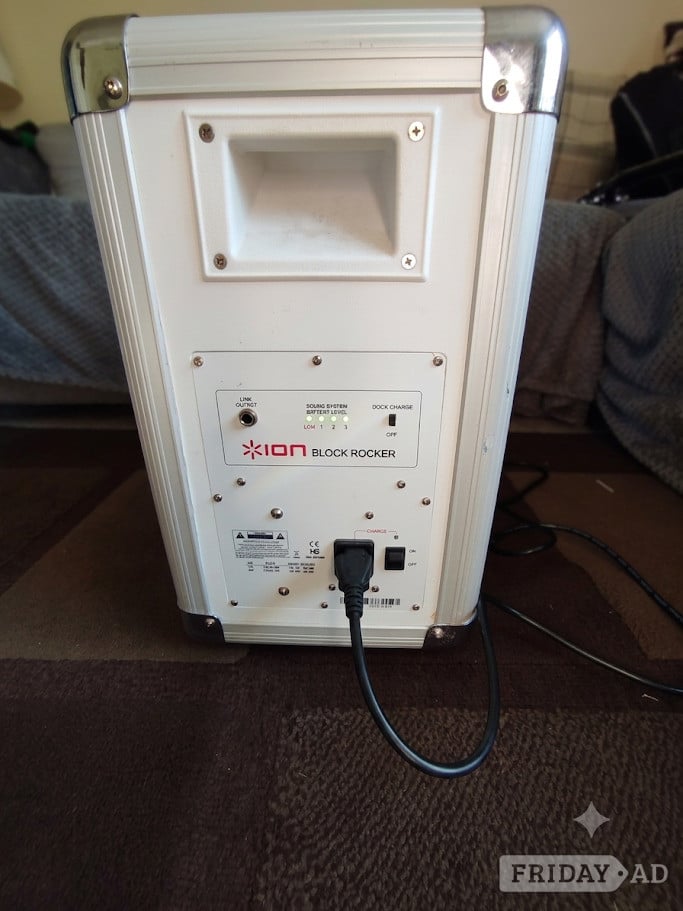 ION Block Rocker - Portable PA – for Guitar, microphone and other