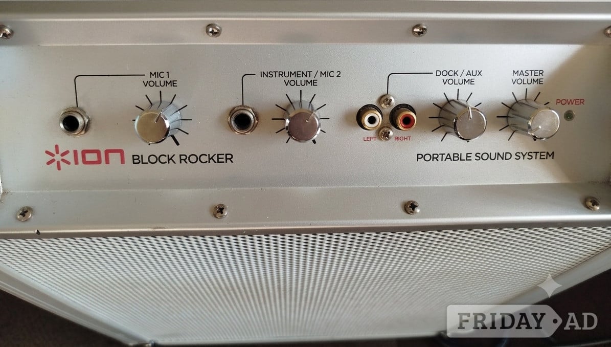 ION Block Rocker - Portable PA – for Guitar, microphone and other - Musical Instruments