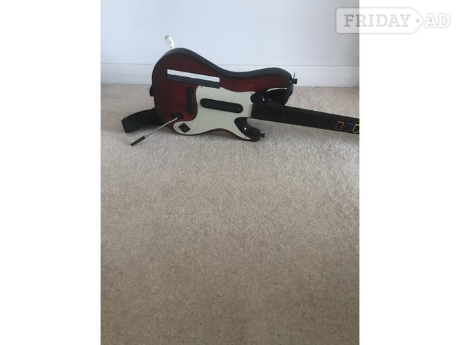 Nintendo Wii wireless Guitar Band Hero. Reduced. in Bexhill-On-Sea