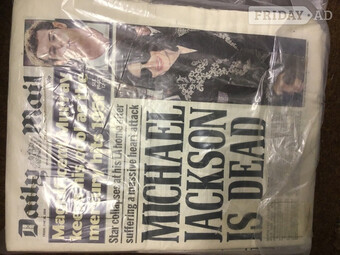 30 Newspapers Covering Death of Michael Jackson