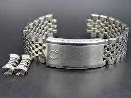 Omega vintage 5 row beads of rice all stainless steel bracelet.