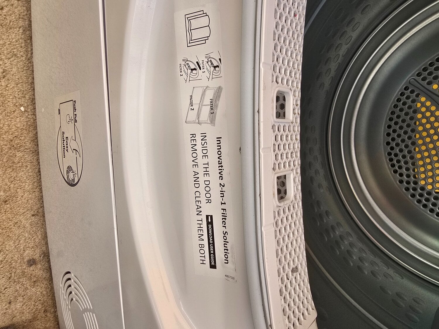 Swindon Candy GD 10N2-80 Quick Pro Heat Pump Tumble Dryer 10 kg White