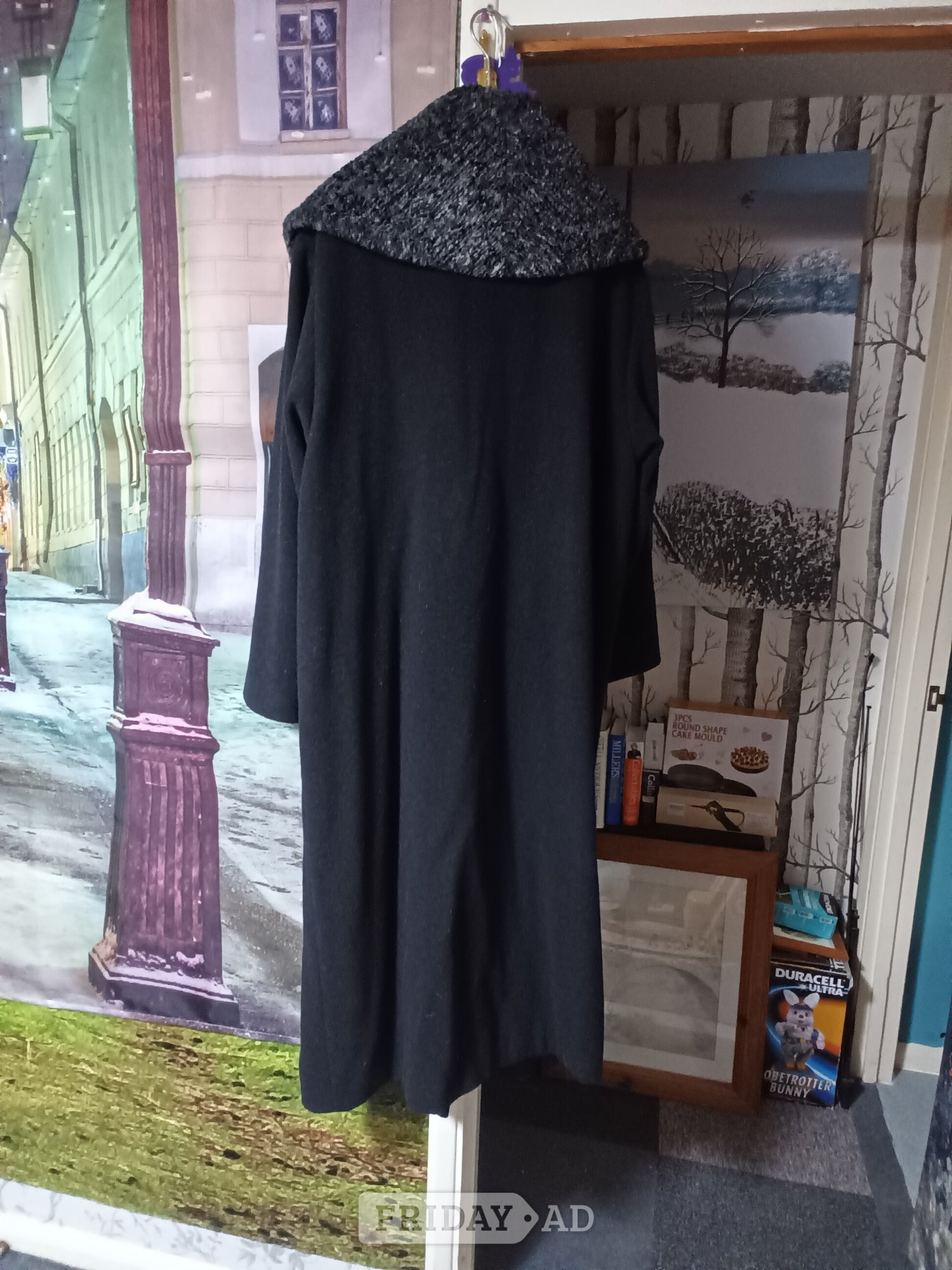 Russian Style coat...size 18.Full length. - Clothing, Footwear & Accessories in Milton Keynes