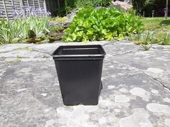 10 x Nursery Semi-Rigid Growing Pots - approx. 750 ml.
