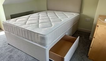 Double tender sleep super ortho Set With 2 Drawers