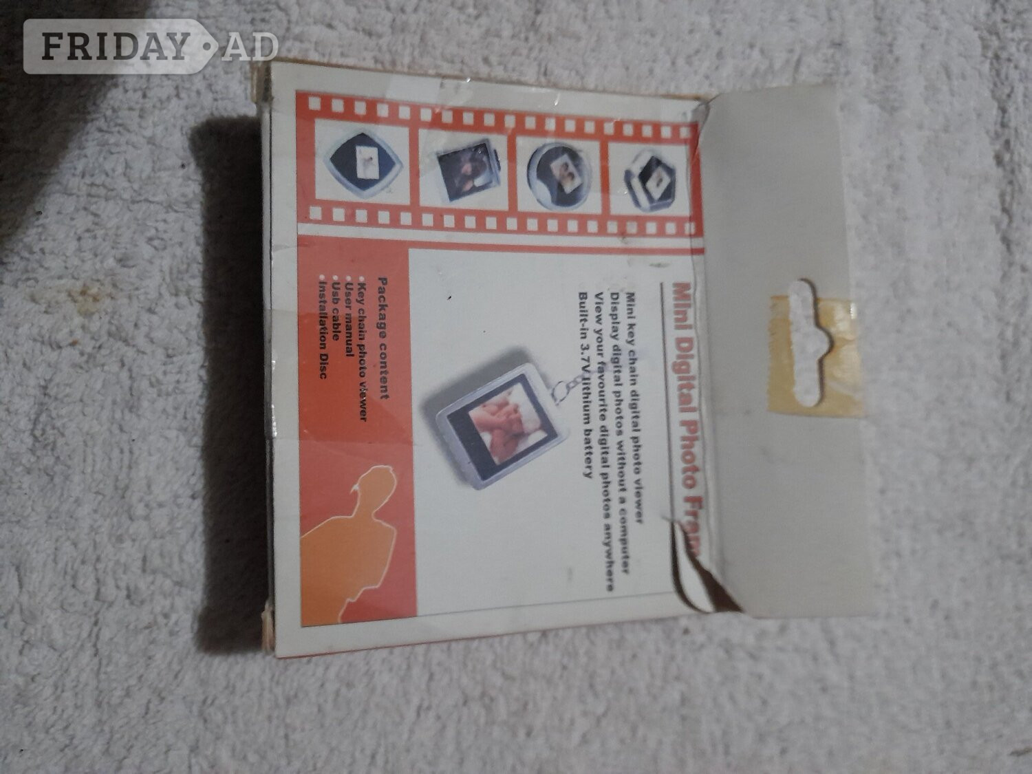 Mini Key Chain  Digital Photo Viewer. Displays digital photos in Stourbridge