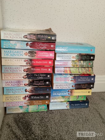 20 x  Margaret Dickinson Books