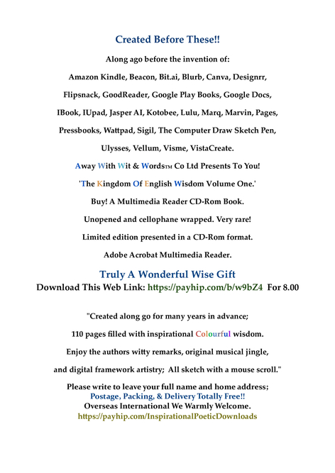 'Fantastic Classic Poetry' Download Digital Reader!! For Only - Computers & Electronics in Buckingham