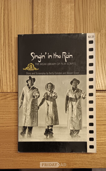 Singin' in the Rain. Film story and script book