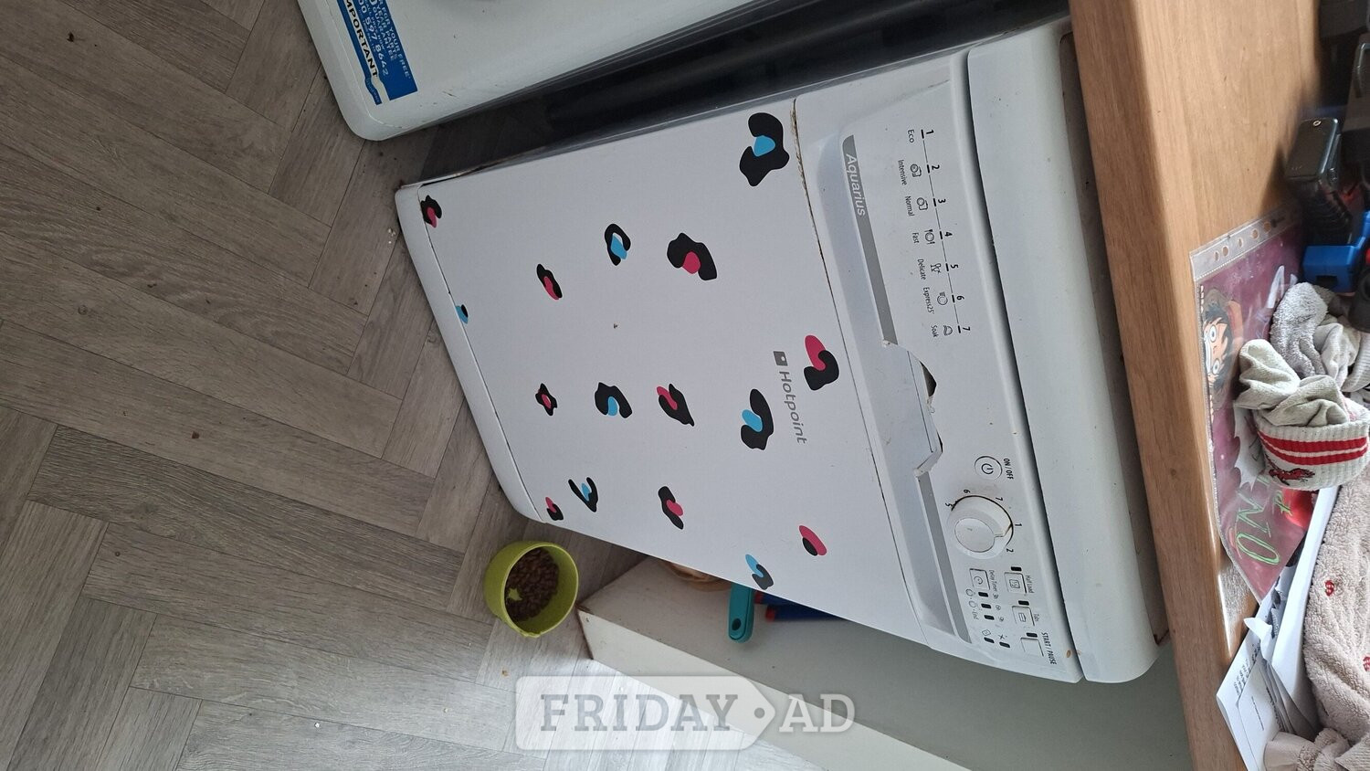 Slimline white dishwasher in Peacehaven