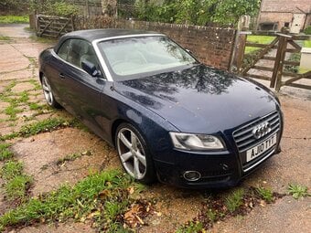 AUDI A5 Cabriolet 2010 SORN