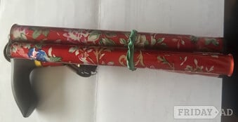 Foldable walking stick