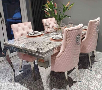 Louise Marble Dining Table
