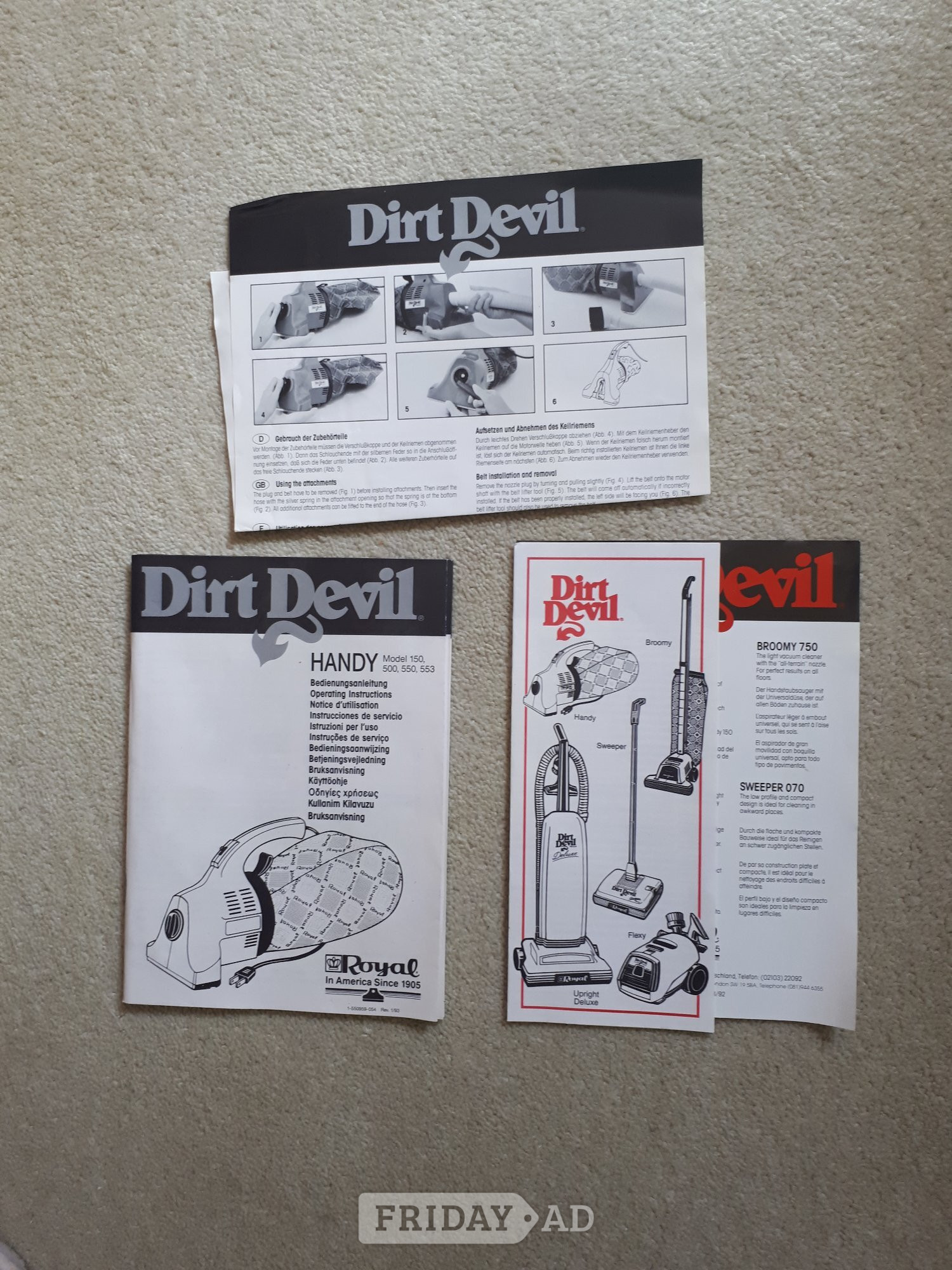 Warlingham Dirt Devil Handy 150 cleaner