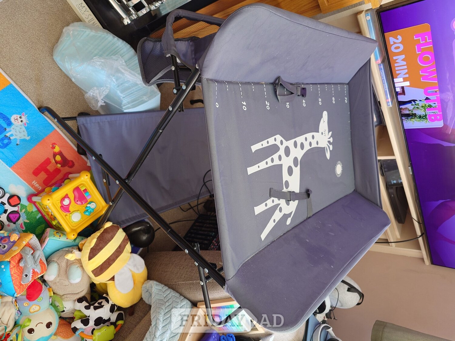 Foldable changing table  in Brighton