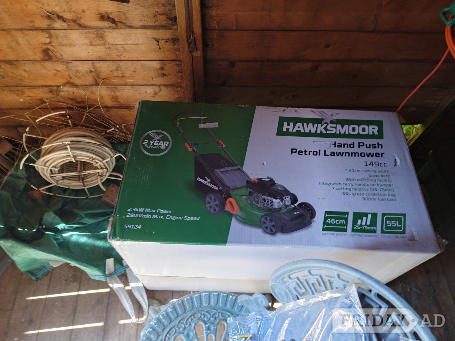 Hand push petrol lawnmower  in Bognor Regis