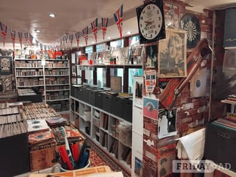 VINYL RECORDS PURCHASED, A RAY OF DELIGHT, TARRANT STREET  ARUNDEL 