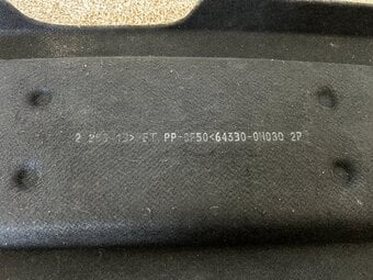 Toyota Aygo Mk1 Vvt-i 5dr Hatch 2013-2014 Parcel Shelf