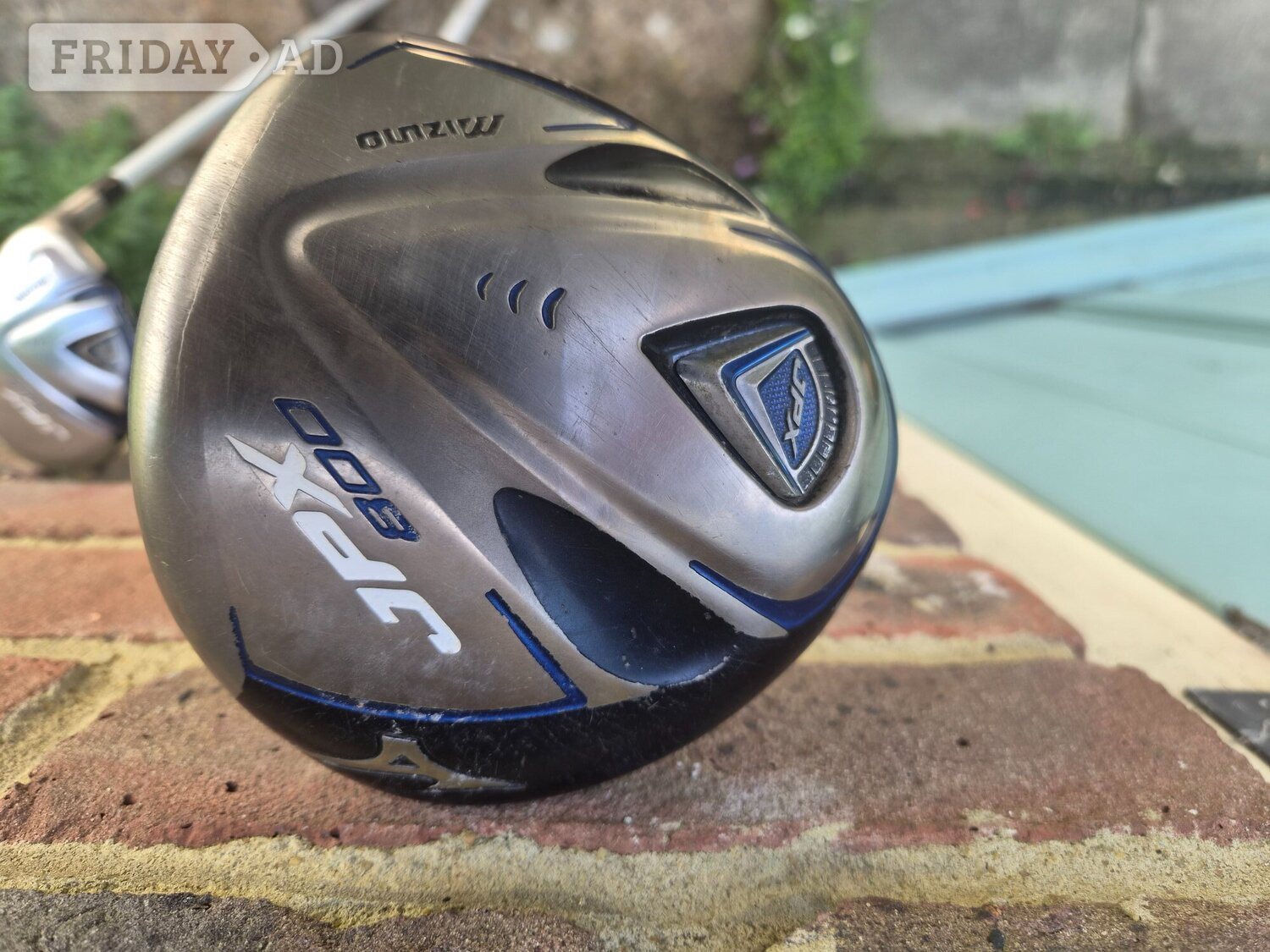 Mizuno JPX800 Driver, 22% hybrid and headcovers - Sports Equipment
