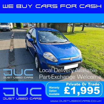 Fiat Punto 1.4 Evo Dynamic M-AIR (Manual Petrol) 60 Reg 2010
