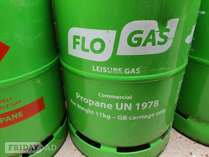 FULL FLOGAS PROPANE LEISURE GAS BOTTLE 11KG (FULL) £90 - Garden