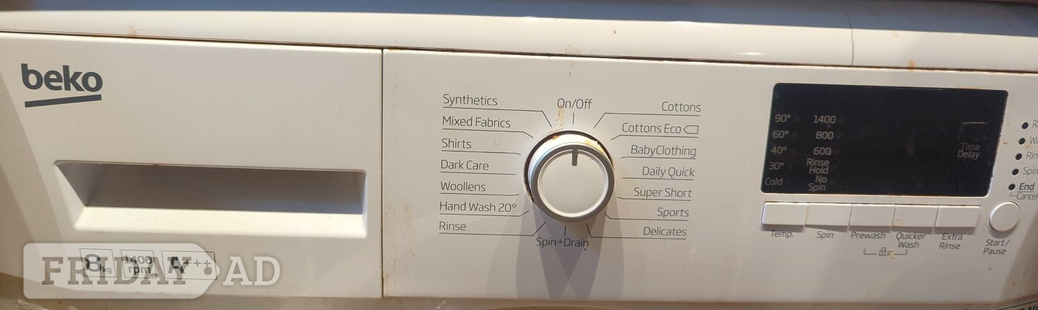 Washing Machine over 8kg in Hastings