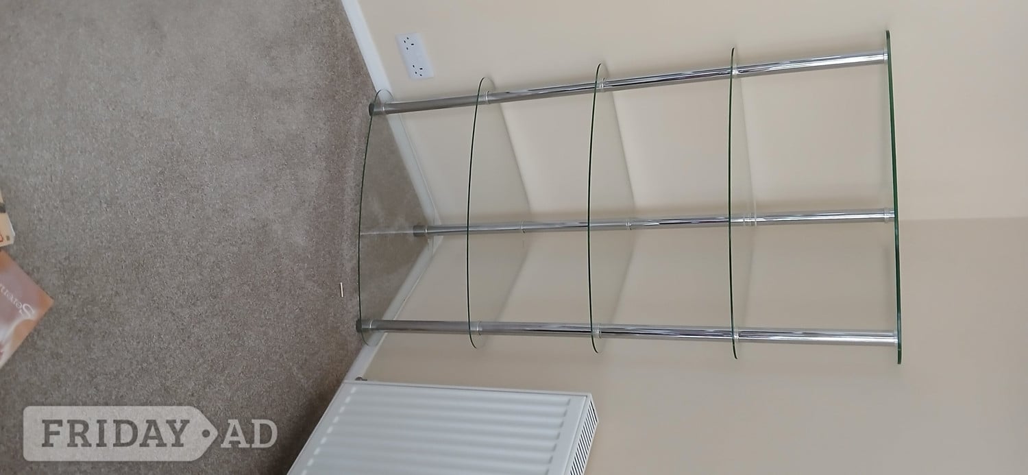 Glass corner display unit in Littlehampton