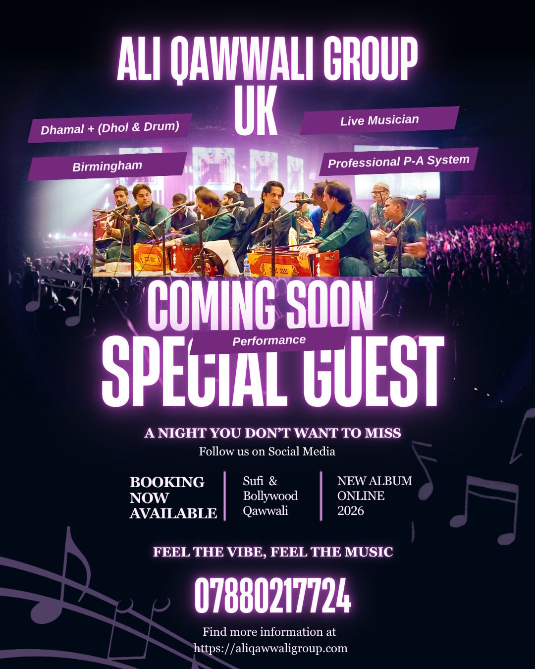 ALI QAWWALI GROUP UK - Other Events in Birmingham