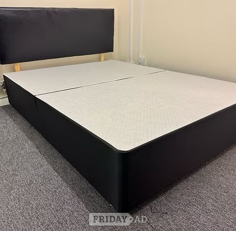 Rotherham KING SIZE - PINEMASTER MEMORY MATTRESS DIVAN BASE & HEADBOARD