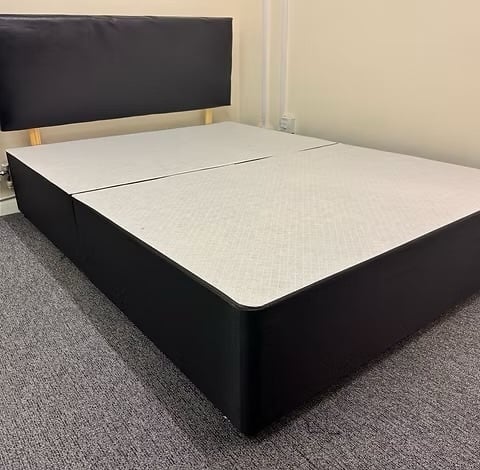 Rotherham KING SIZE - PINEMASTER MEMORY MATTRESS DIVAN BASE & HEADBOARD