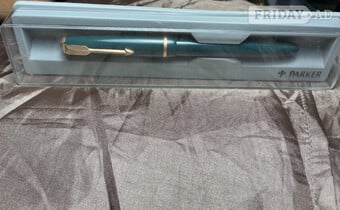 Parker Slimfold pen green