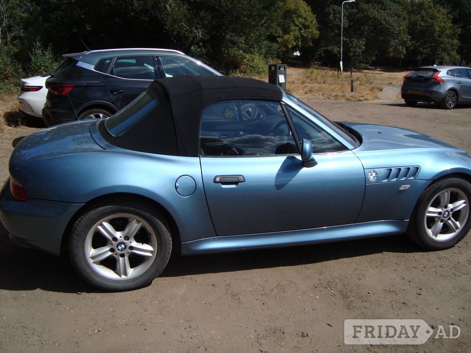 BMW Z3 Convertible 2001 87k  Metallic Blue Black interior F.S.H - Cars in Tunbridge Wells