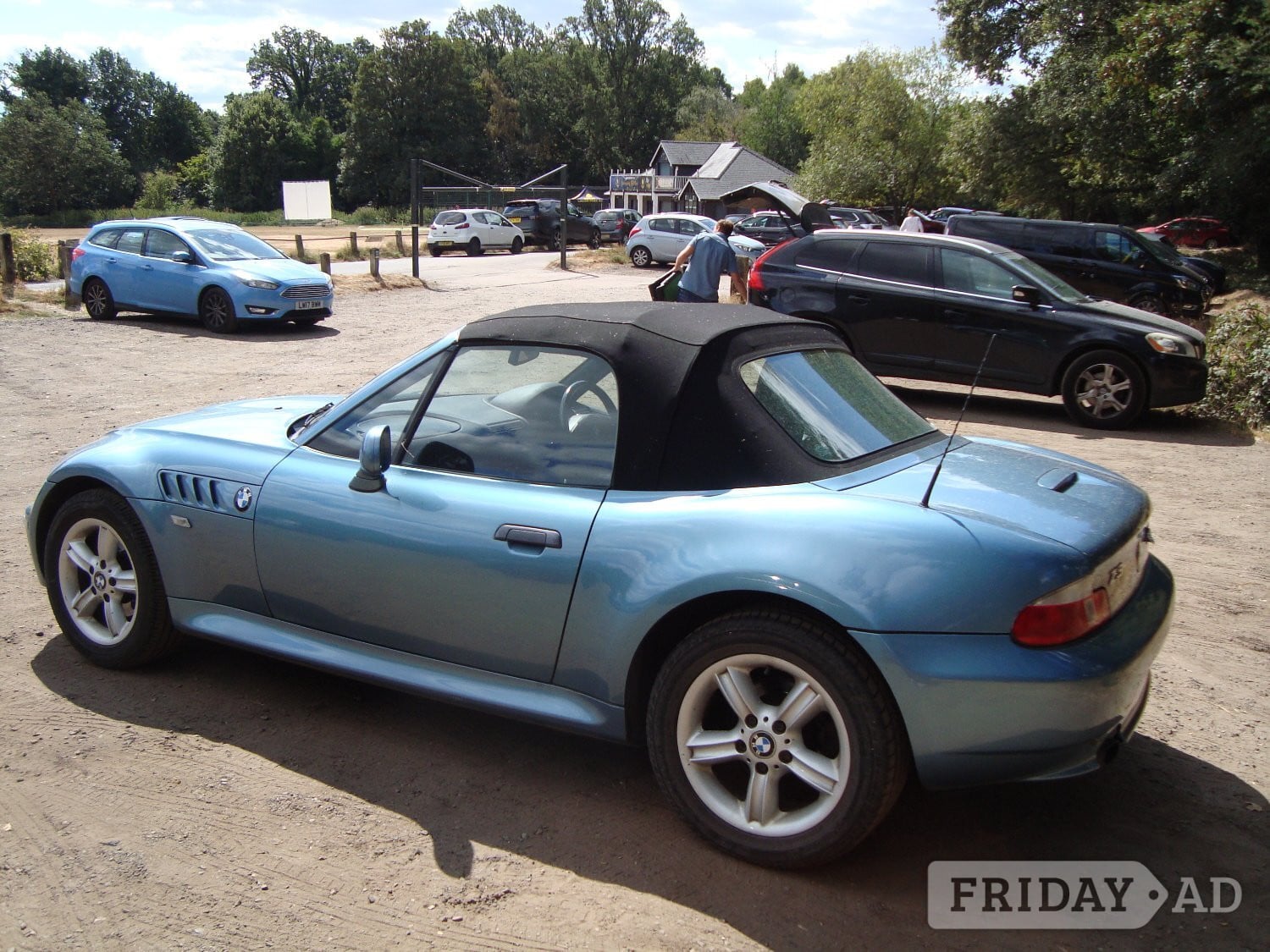 BMW Z3 Convertible 2001 87k  Metallic Blue Black interior F.S.H - Cars