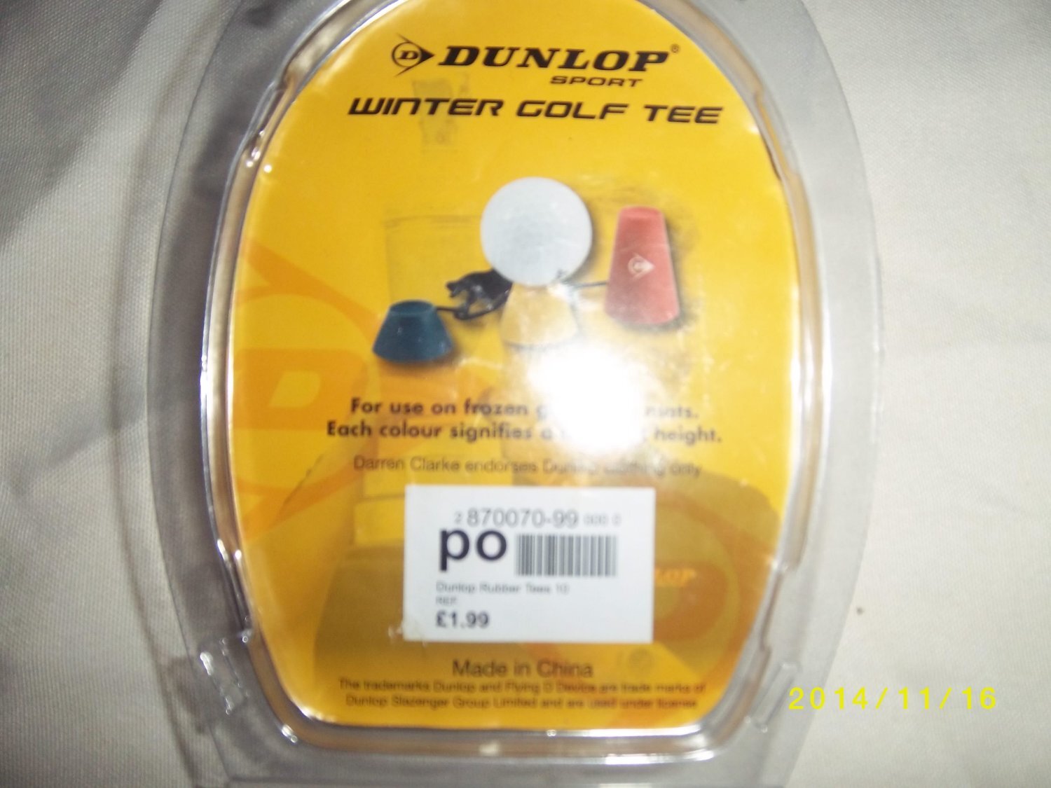 Dunlop Rubber Winter Tees