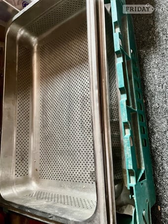Gastronome Steamer Trays in Stainless Steel