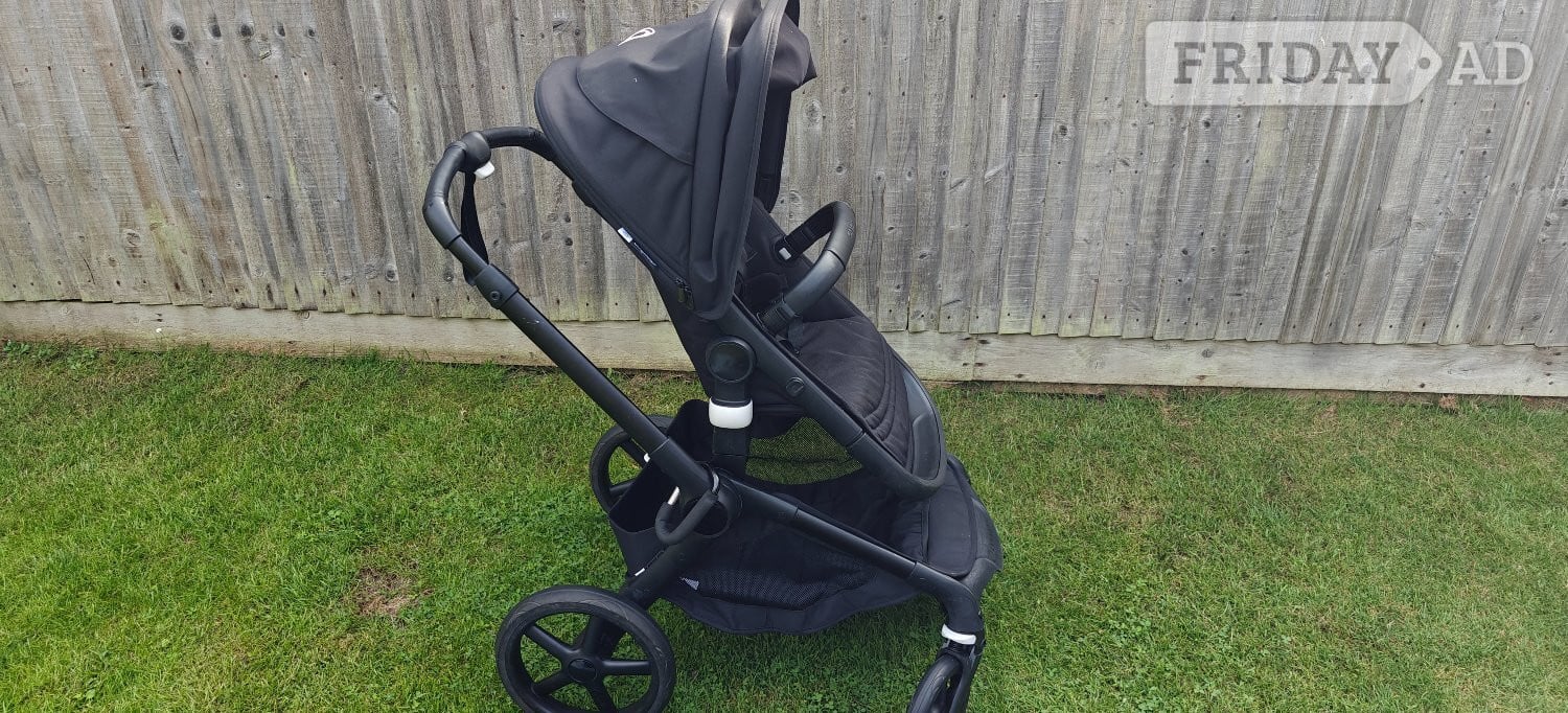 Bugaboo Fox 5 All Terrain Pushchair 2 in 1 Midnight Black