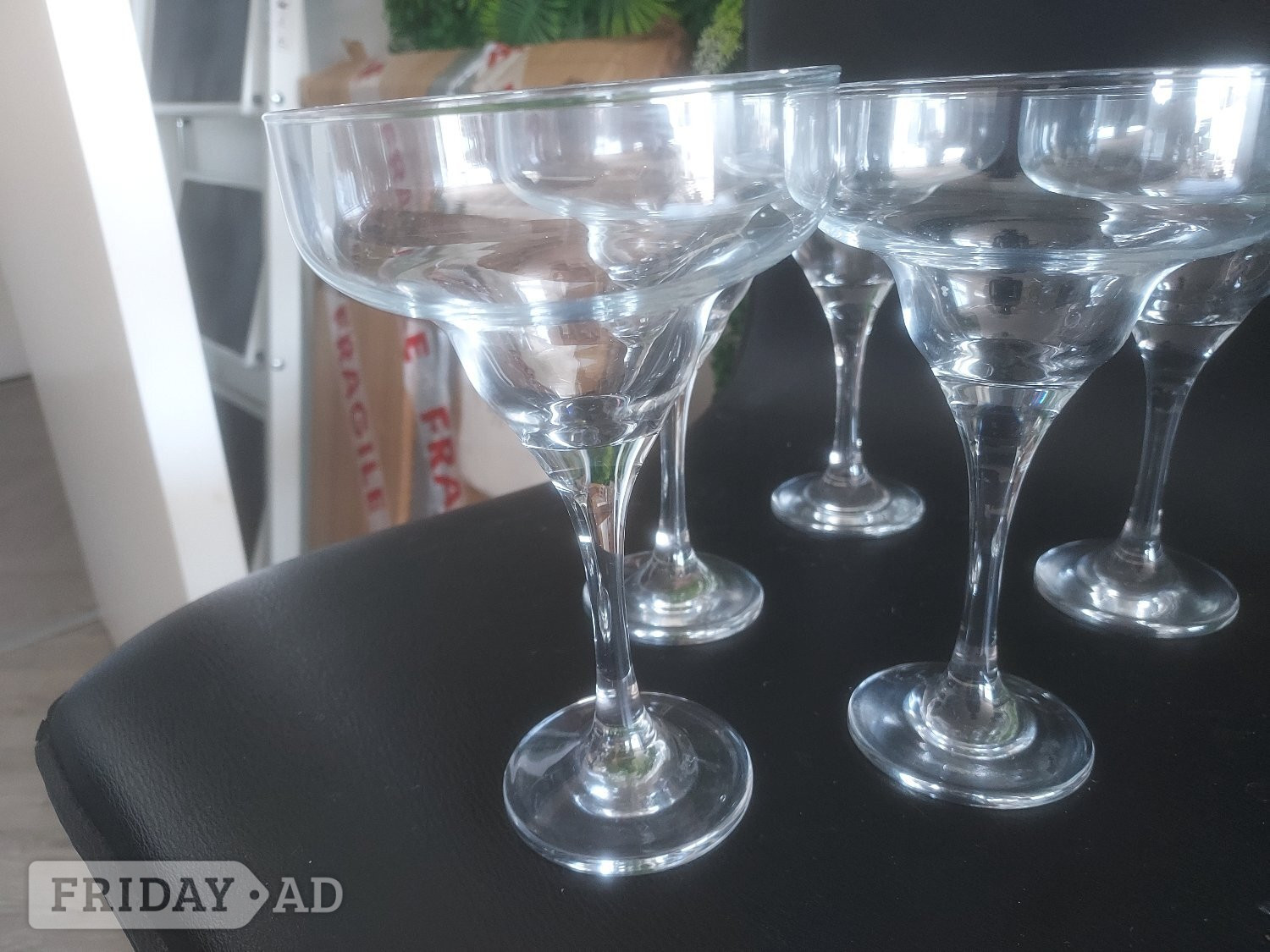 Brighton 5 x cocktail glasses