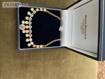 Beautiful multicoloured sparkle necklace