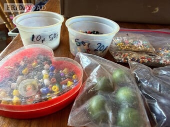 Beads for craft work