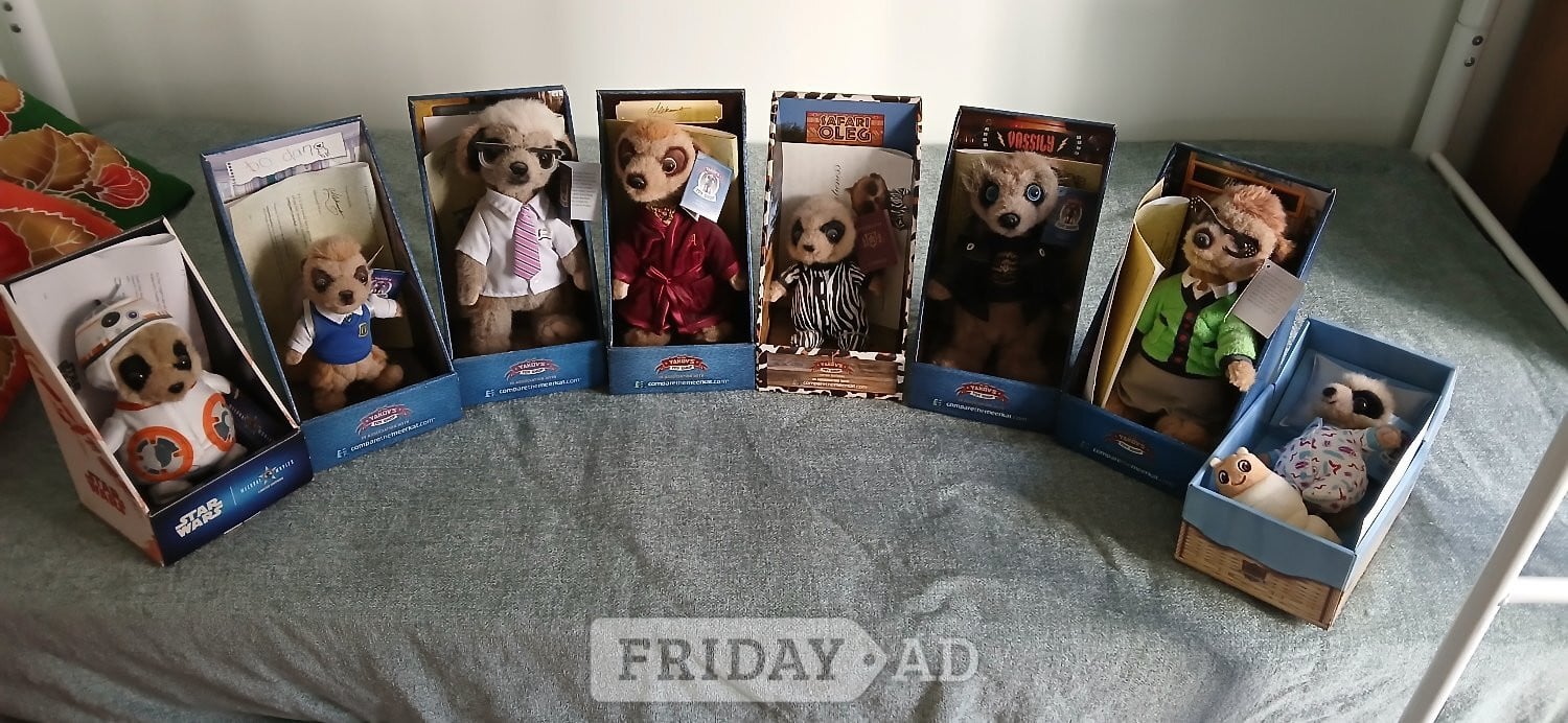 Set Meerkat toys in Littlehampton