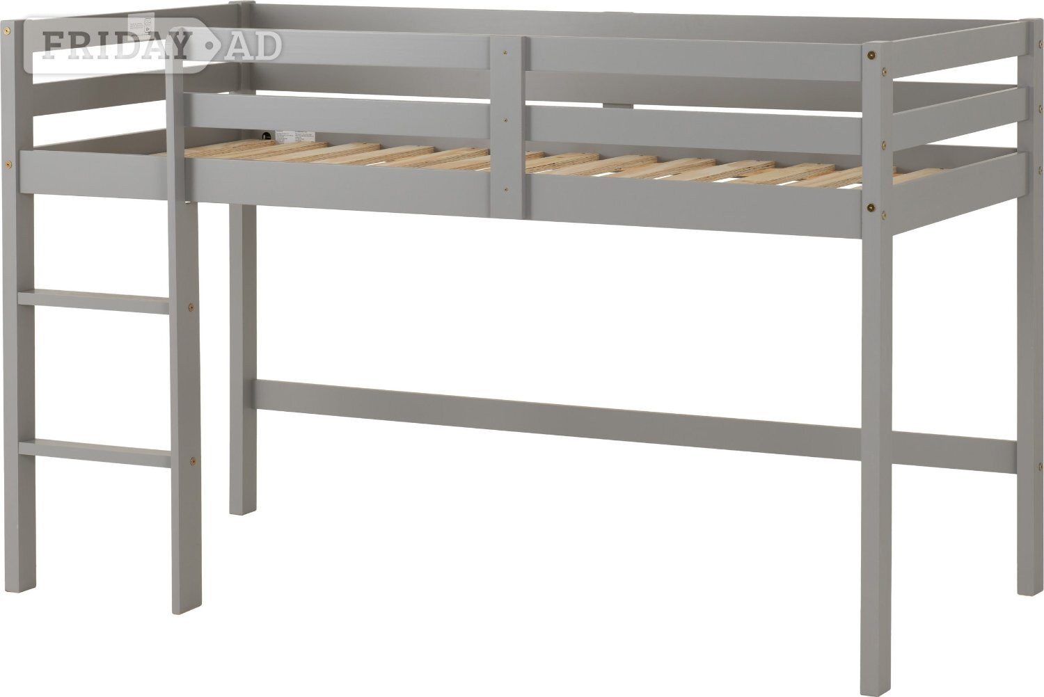 PANAMA MID SLEEPER GREY FRAME WITH PINEMASTER MATTRESS in Rotherham