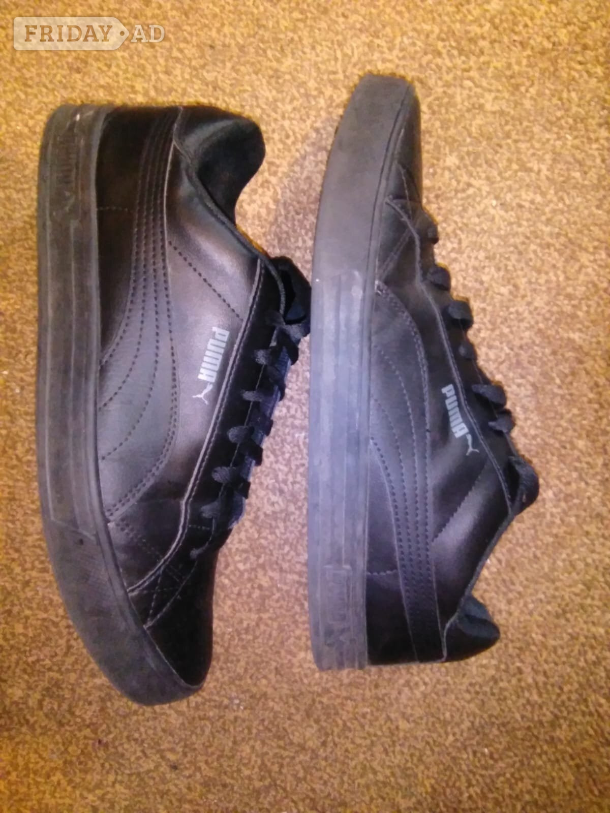 Puma Smash Vulcan 3 Mens Low Trainers Size 9-ish