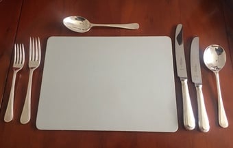 Silver plated cutlery set