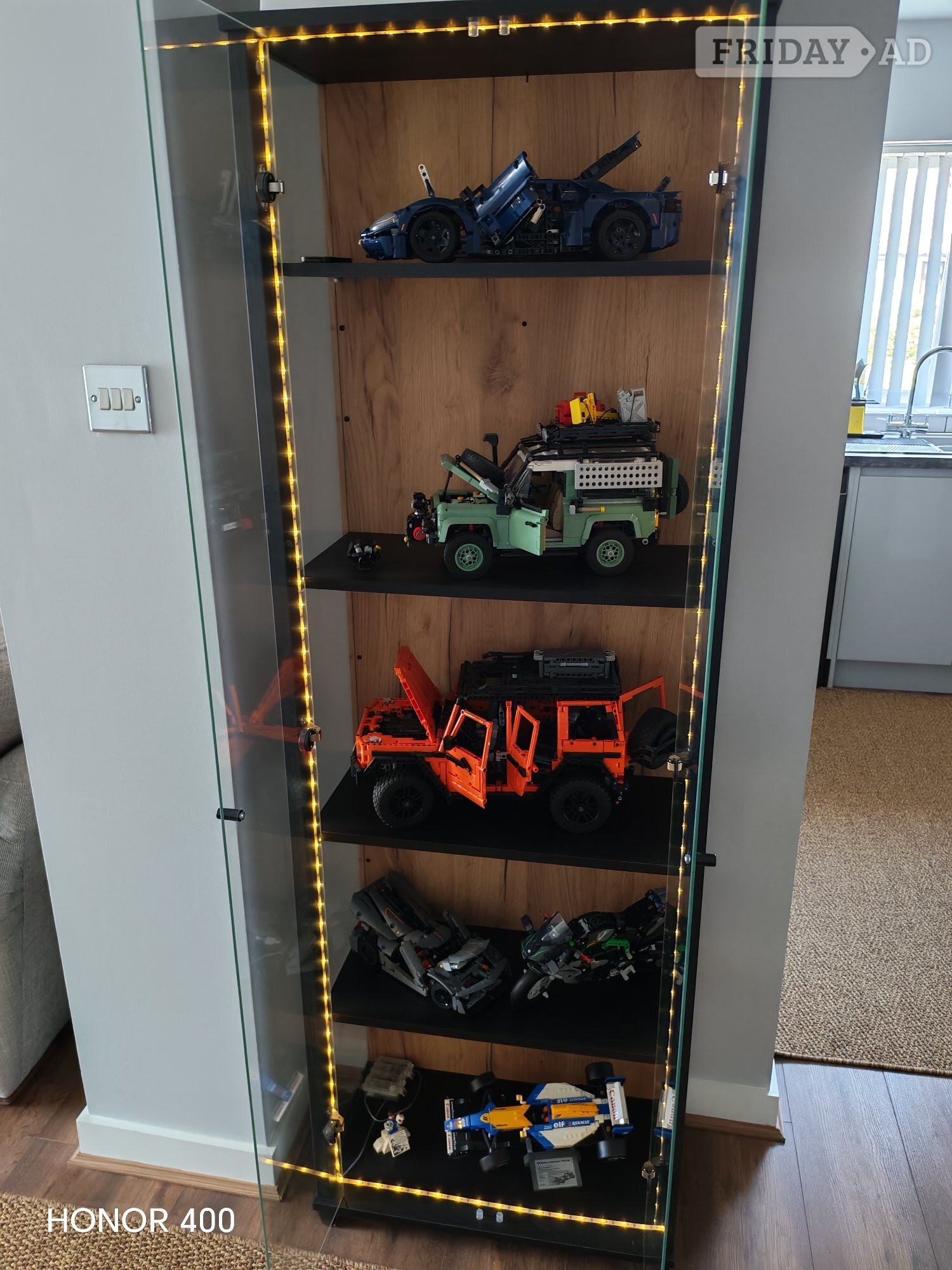 Lego and Display Cabinet 