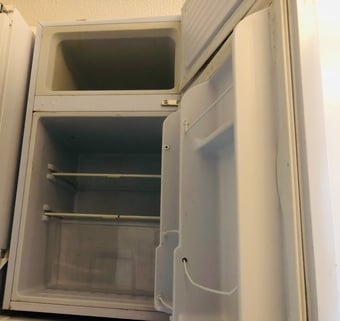 Under counter  frost free fridge freezer works perfectly 