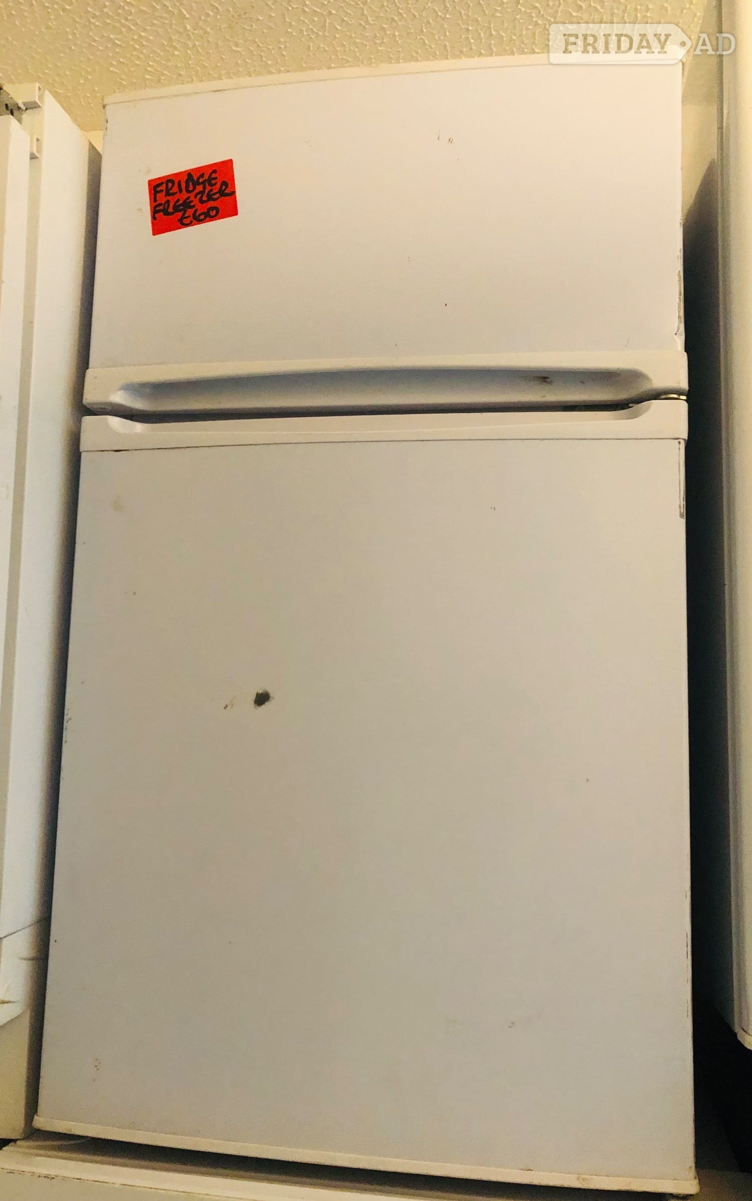 Under counter  frost free fridge freezer works perfectly 